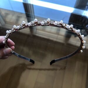 Pearl & Crystal Skinny headband